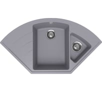 Кухонная мойка ULGRAN Quartz Marta бетон 1000-05