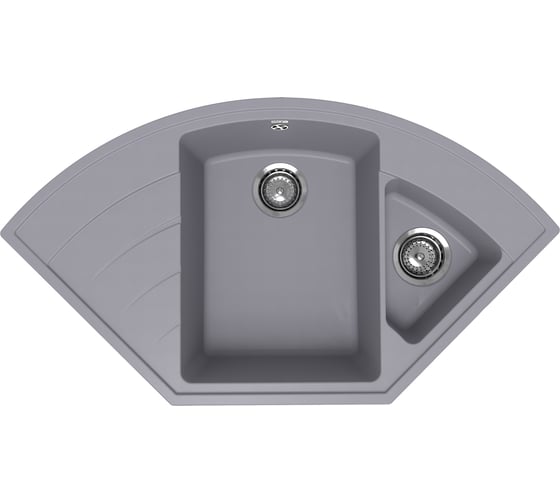 Кухонная мойка ULGRAN Quartz Marta бетон 1000-05