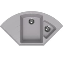 Кухонная мойка ULGRAN Quartz Marta платина 1000-04