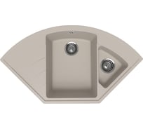 Кухонная мойка ULGRAN Quartz Marta лен 1000-02