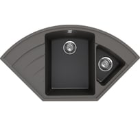 Кухонная мойка ULGRAN Quartz Marta асфальт 1000-09
