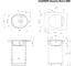 Кухонная мойка ULGRAN Quartz Nora песок 585-10 3