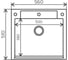 Кухонная мойка Polygran цвет хлопок ARGO-560 №331 2