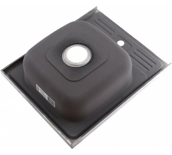 Мойка I-TECH квадратная, накладная, 600x500x160x0,6 полированная I 09 006