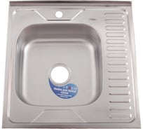 Мойка I-TECH квадратная с сушилкой, справа, 660x420x180x0,8 полированная I 09 115