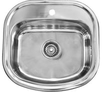 Мойка I-TECH квадратная, со скругленными углами, 490x470x180x0,8 полированная I 09 121