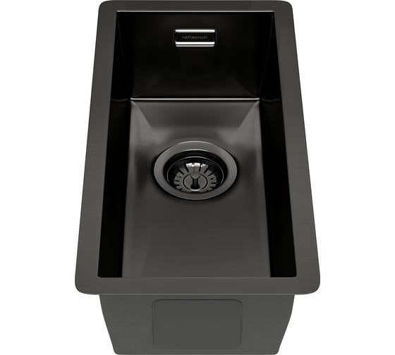Кухонная мойка Reflexion home Como оружейная сталь RX2022BL