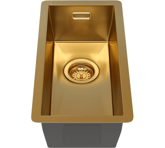 Кухонная мойка Reflexion home Como брашированное золото RX2022GD