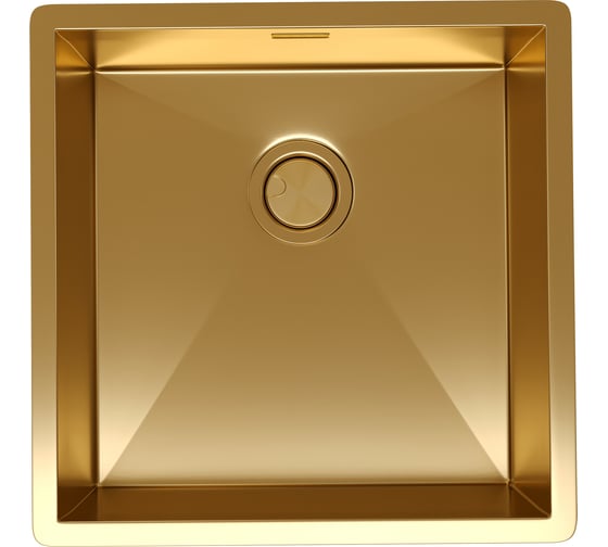Кухонная мойка Reflexion home Como брашированное золото RX2044GD