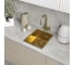 Кухонная мойка Reflexion home Como брашированное золото RX2038GD 4