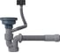 Кухонная мойка Reflexion home Como брашированное золото RX2038GD 8