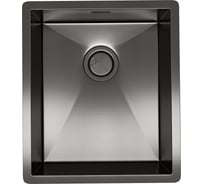 Кухонная мойка Reflexion home Como оружейная сталь RX2038BL