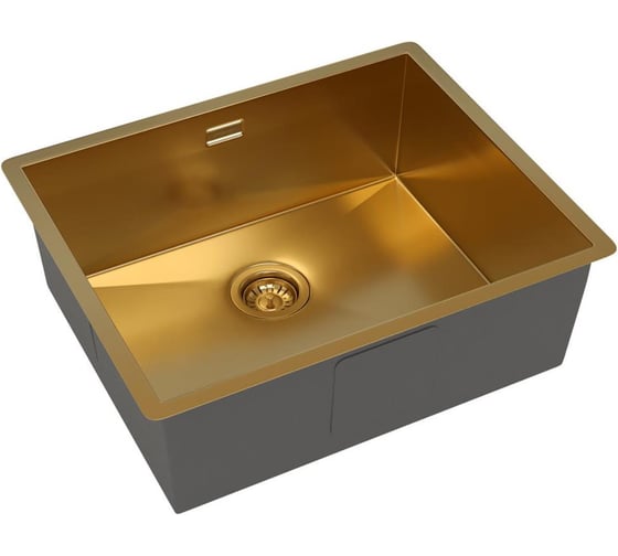 Кухонная мойка Reflexion home Como брашированное золото RX2054GD