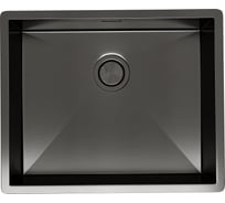Кухонная мойка Reflexion home Como оружейная сталь RX2054BL