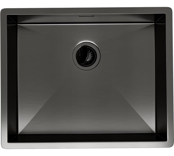 Кухонная мойка Reflexion home Como оружейная сталь RX2054BL