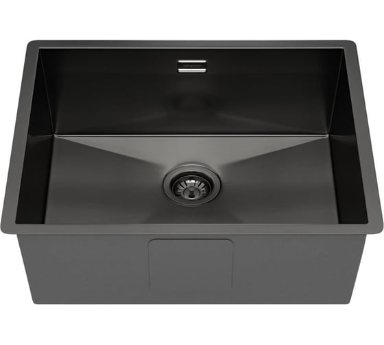 Кухонная мойка Reflexion home Como оружейная сталь RX2054BL