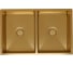 Кухонная мойка Reflexion home Garda брашированное золото RX2170GD 1