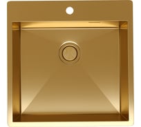 Кухонная мойка Reflexion home Iseo брашированное золото RX2250GD