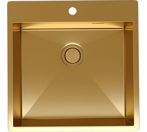 Кухонная мойка Reflexion home Iseo брашированное золото RX2250GD 1