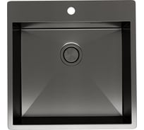 Кухонная мойка Reflexion home Iseo оружейная сталь RX2250BL