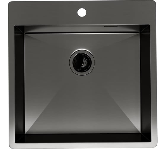 Кухонная мойка Reflexion home Iseo оружейная сталь RX2250BL
