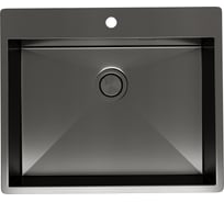 Кухонная мойка Reflexion home Iseo оружейная сталь RX2260BL