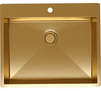 Кухонная мойка Reflexion home Iseo брашированное золото RX2260GD