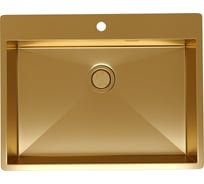 Кухонная мойка Reflexion home Iseo брашированное золото RX2265GD