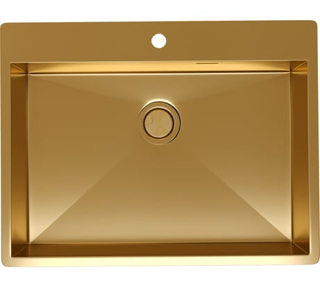 Кухонная мойка Reflexion home Iseo брашированное золото RX2265GD
