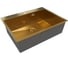 Кухонная мойка Reflexion home Iseo брашированное золото RX2265GD 4