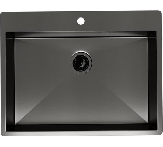 Кухонная мойка Reflexion home Iseo оружейная сталь RX2265BL