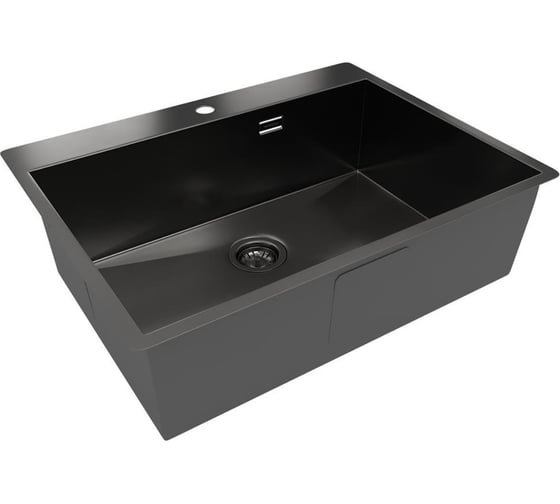 Кухонная мойка Reflexion home Iseo оружейная сталь RX2265BL