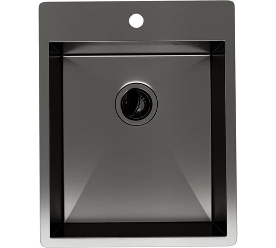 Кухонная мойка Reflexion home Iseo оружейная сталь RX2240BL