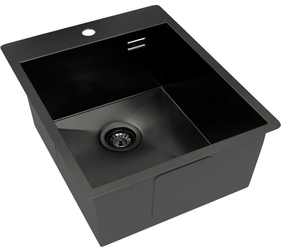 Кухонная мойка Reflexion home Iseo оружейная сталь RX2240BL