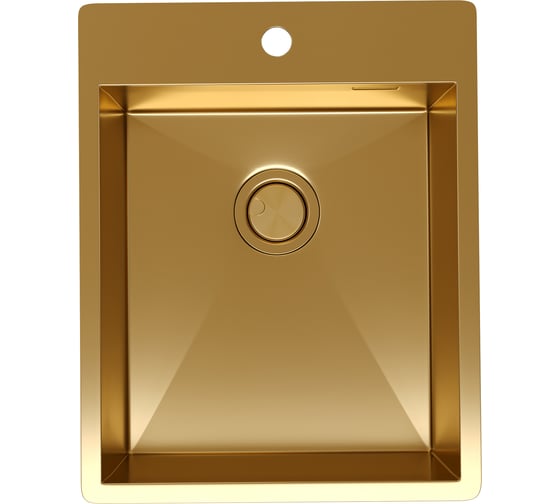 Кухонная мойка Reflexion home Iseo брашированное золото RX2240GD 1