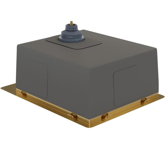 Кухонная мойка Reflexion home Iseo брашированное золото RX2240GD