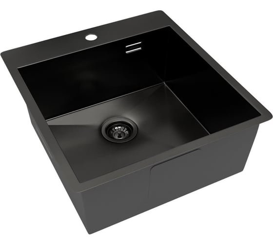 Кухонная мойка Reflexion home Iseo оружейная сталь RX2246BL