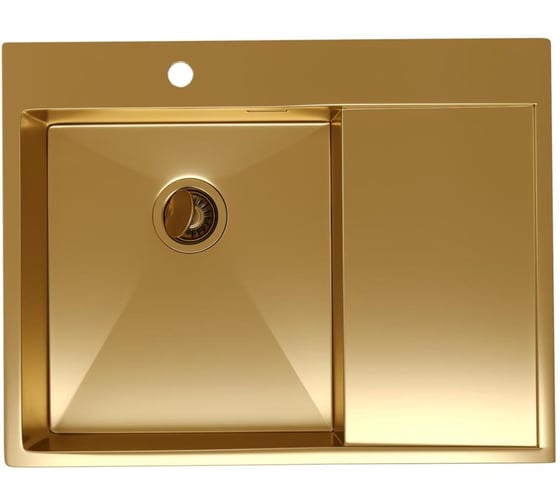 Кухонная мойка Reflexion home Maggiore брашированное золото RX2365GD