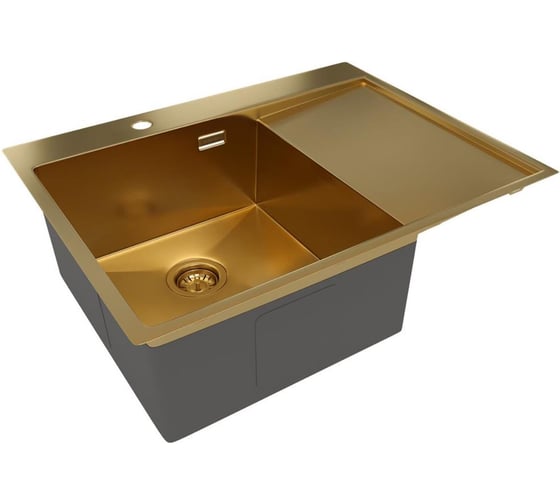 Кухонная мойка Reflexion home Maggiore брашированное золото RX2365GD