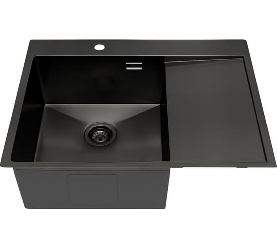 Кухонная мойка Reflexion home Maggiore оружейная сталь RX2365BL