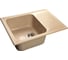 Композитная мойка GRANFEST Standart GF-S645L 645х500 мм, песочный 302, с крылом 417584 1
