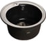 Композитная мойка GRANFESTRondo GF-R450 D443 черный 308, круглая 429019 1