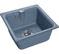 Композитная мойка GRANFEST Practic GF-P420 417х417 мм, графит 460869