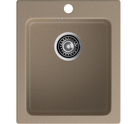 Композитная мойка GRANFEST Practic GF-P505 427х506 мм, песочный 302 432580