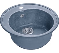 Композитная мойка GRANFEST Rondo GF-R510 508х505 графит 460888