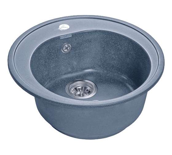 Композитная мойка GRANFEST Rondo GF-R510 508х505 графит 460888