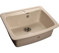 Композитная мойка GRANFEST Standart GF-S605 605х515 мм, белый 331 429635