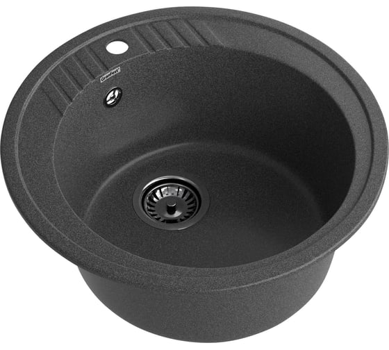 Композитная мойка GRANFEST Rondo GF-R520 D520 графит 460891