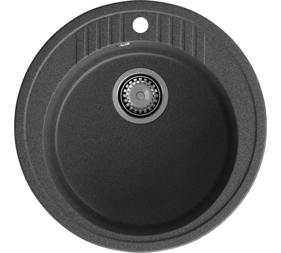 Композитная мойка GRANFEST Rondo GF-R520 D520 графит 460891