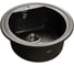 Мойка мрамор GranFest RONDO GF-R--500 D=500 мм черный GF- R-500 чер 4